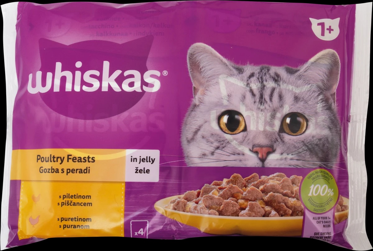 Whiskas hrana za mačke od peradi 340 g - Akcija u trgovini Dm