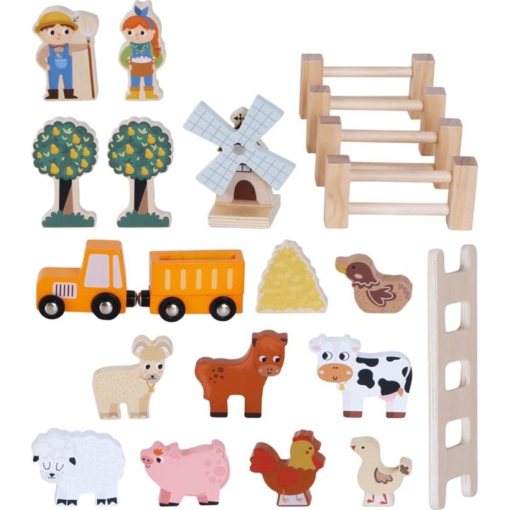 Kid Land Drvena željeznica, farma ili dinosauri - Akcija u trgovini Kaufland