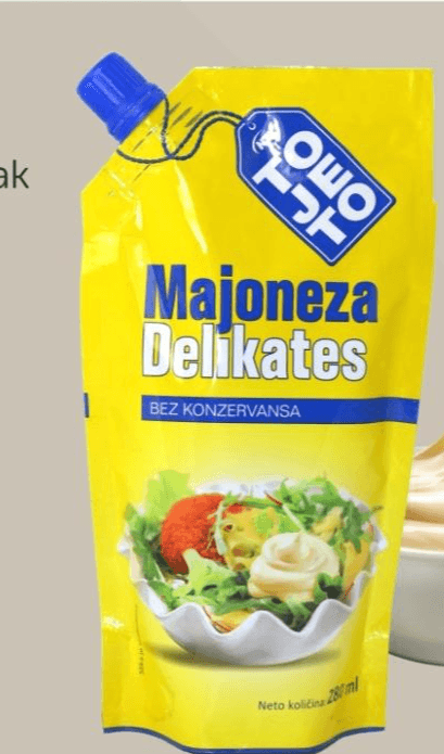 Majoneza NTL 280 ml Akcija u trgovini Boso