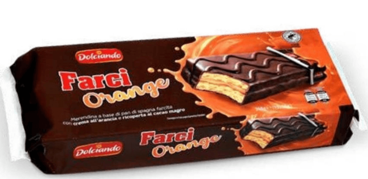 Dolciando Farci Orange biskvit 350 g Akcija u trgovini Eurospin