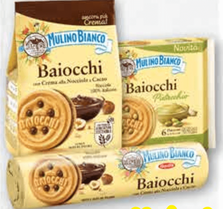 Mulino Bianco Baiocchi Keksi 28 - 260 g - Akcija u trgovini Plodine