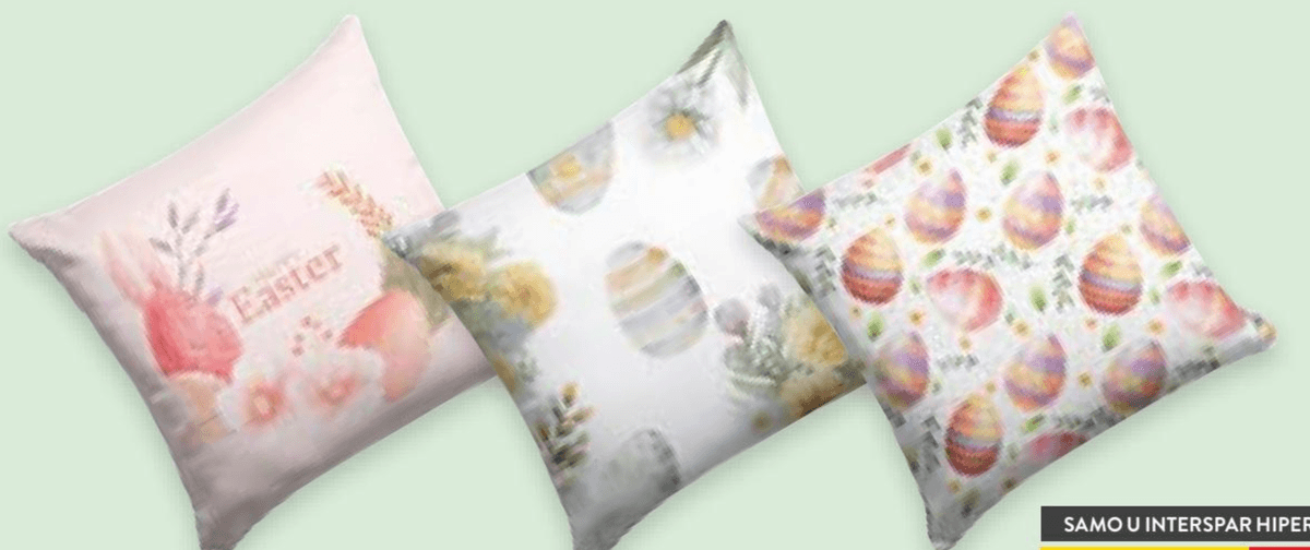 Jastučnica Uskrsna Bunny 1 kom - Akcija u trgovini Spar