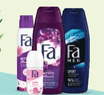 Gel za tuširanje ili deo proizvodi Fa od 50 ml do 400 ml - Akcija u trgovini Interspar