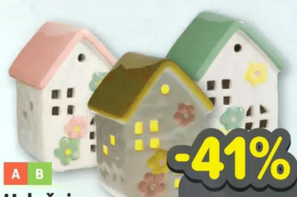 Uskršnja kućica sa LED svijetlom - Akcija u trgovini Plodine