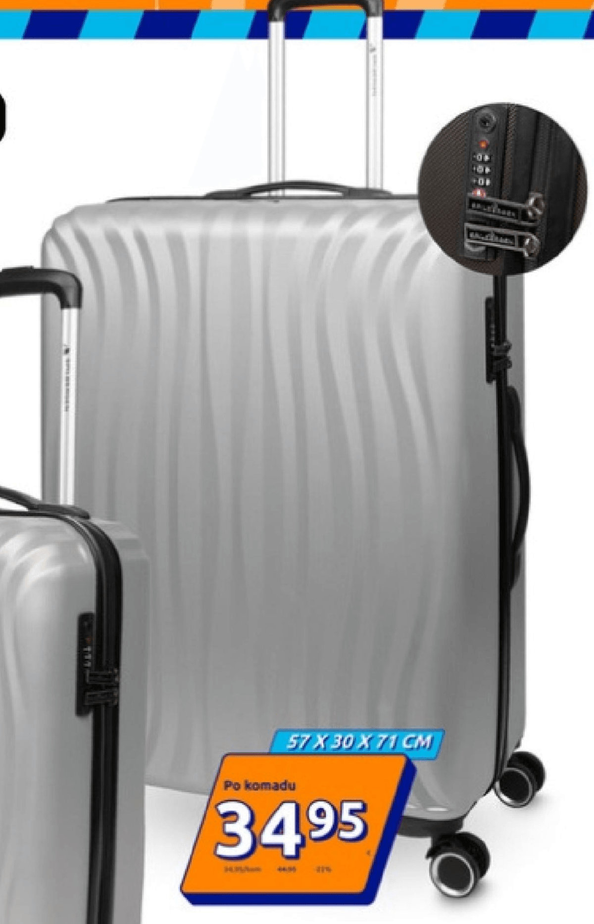 Spilbergen Vienna Kofer 57 x 30 x 71 cm - Akcija u trgovini Action