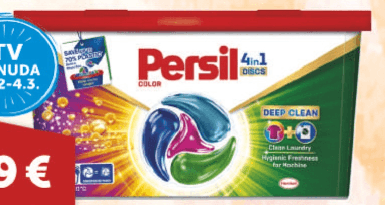 Deterdžent Persil Color 214 g - Akcija u trgovini Boso