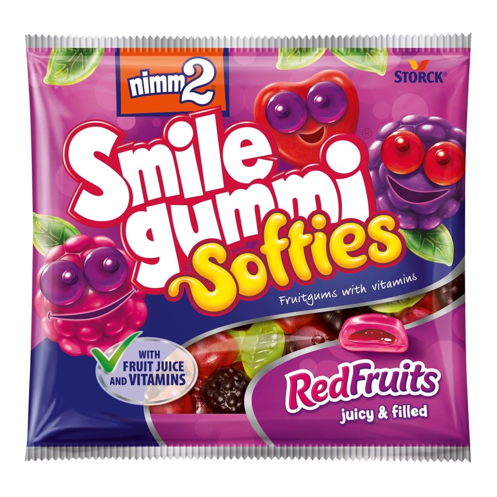 Bomboni gumeni Softies, Red fruit / Bomboni Werthers Original 90 g Nimm2 / Storck - Akcija u trgovini NTL
