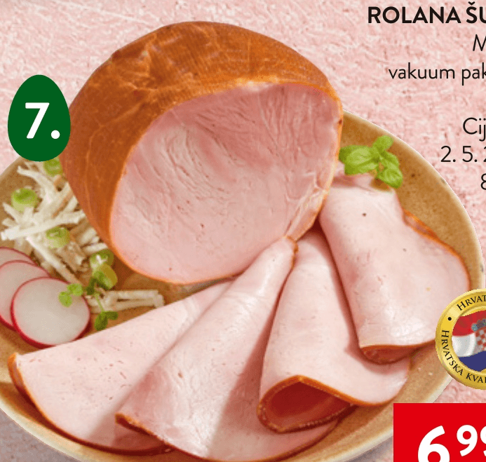 Dimljena rolana šunka Medven 1 kg - Akcija u trgovini Interspar