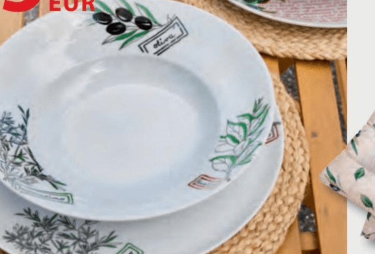 Tanjur za pizzu ili tjesteninu cca Ø 30,5 cm / cca Ø 27 cm - Akcija u trgovini NKD