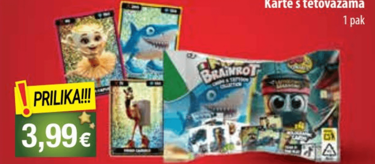 Karte s tetovažama 1 pak - Akcija u trgovini NTL