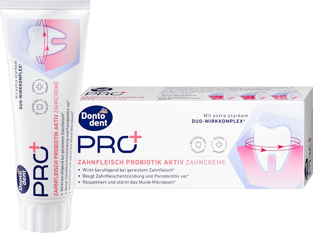 Dontodent Pro+ pasta za zube Probiotik Aktiv 75 ml Akcija u trgovini Dm