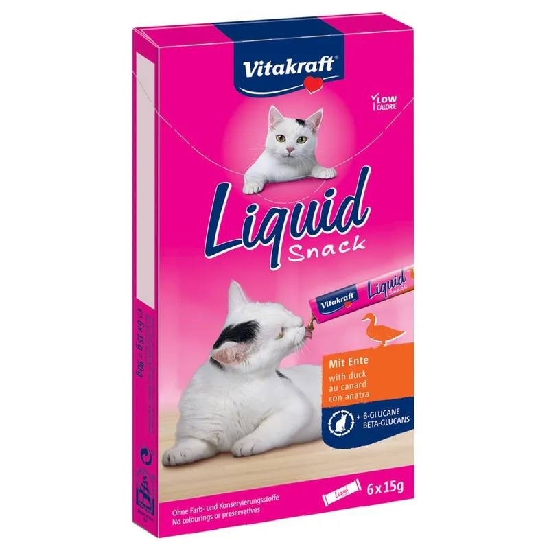 Vitakraft Liquid Snack poslastica za mačke 6 X 15 g - Akcija u trgovini Spar