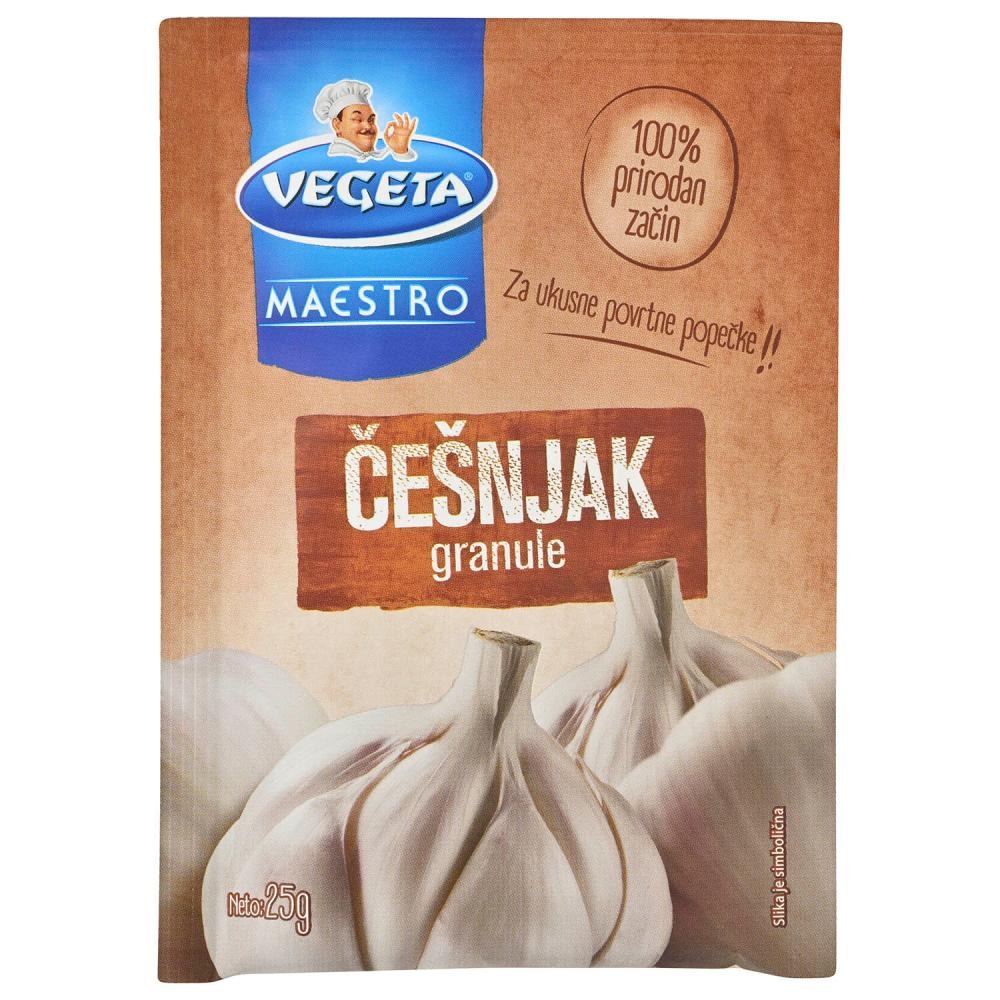 Vegeta Maestro Češnjak granule 25g - Akcija u trgovini Konzum