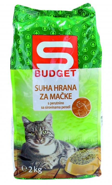 Suha hrana za mačke 2 kg Budget - Akcija u trgovini Spar
