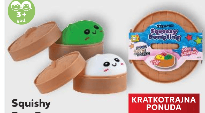 Squishy Bao Buns - Akcija u trgovini Kaufland