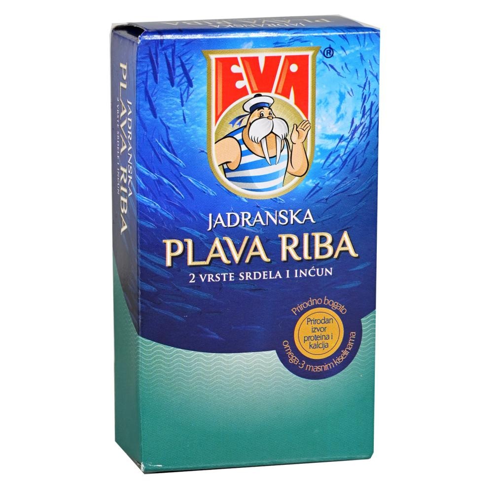 Eva Jadranska plava riba 95 g - Akcija u trgovini Tommy