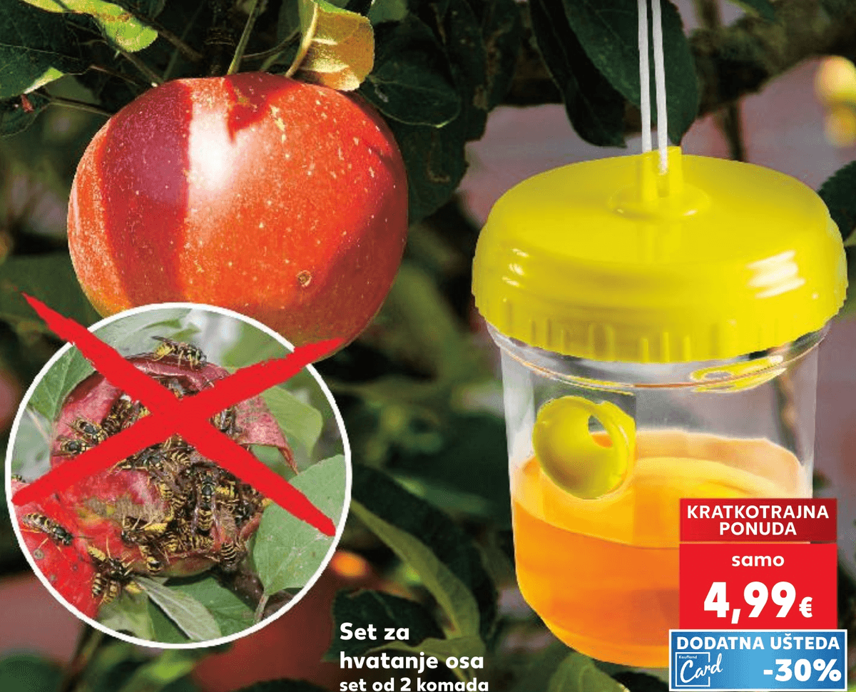 Set za hvatanje osa set od 2 komada - Akcija u trgovini Kaufland