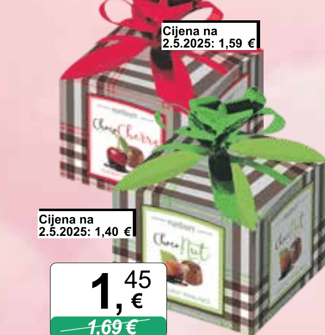 Praline 40 g - Akcija u trgovini KTC