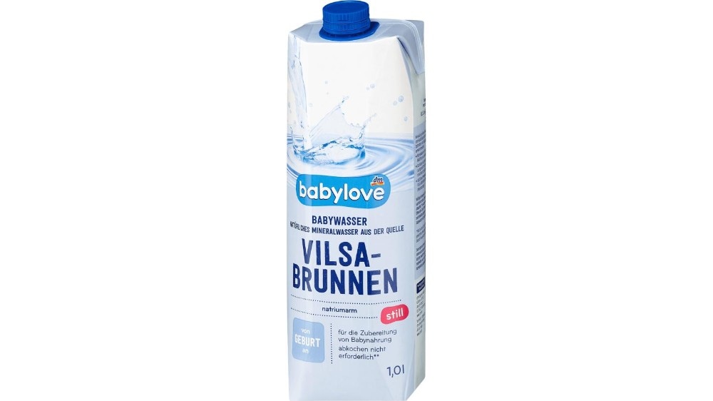 babylove voda za bebe 1l - Akcija u trgovini Dm