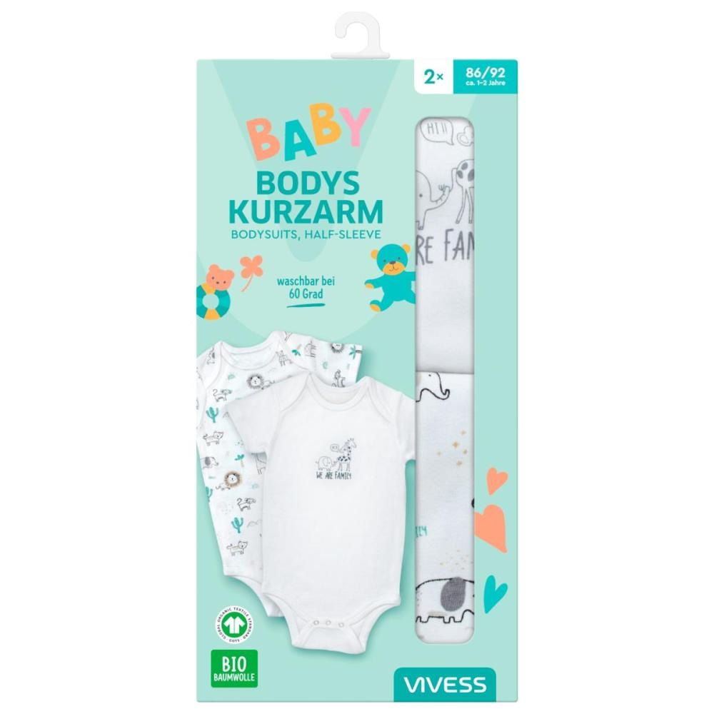 Body za bebe 1 kom VIVESS - Akcija u trgovini Bipa