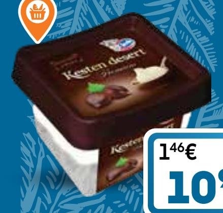 Ledo kesten desert 140 g Akcija u trgovini Plodine