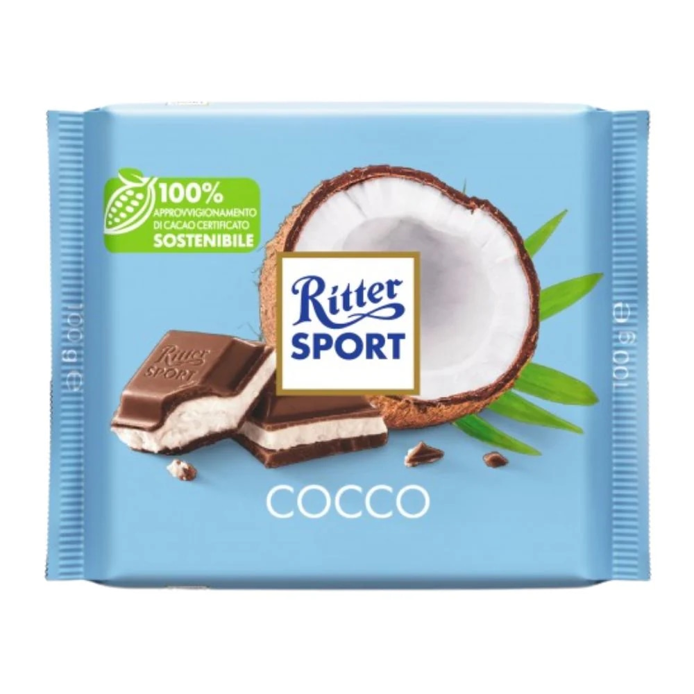 Ritter Sport Kokos 100g - Akcija u trgovini Žabac