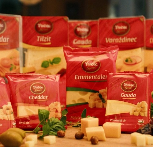 Odabrani asortiman sireva Vindija - Akcija u trgovini Ribola