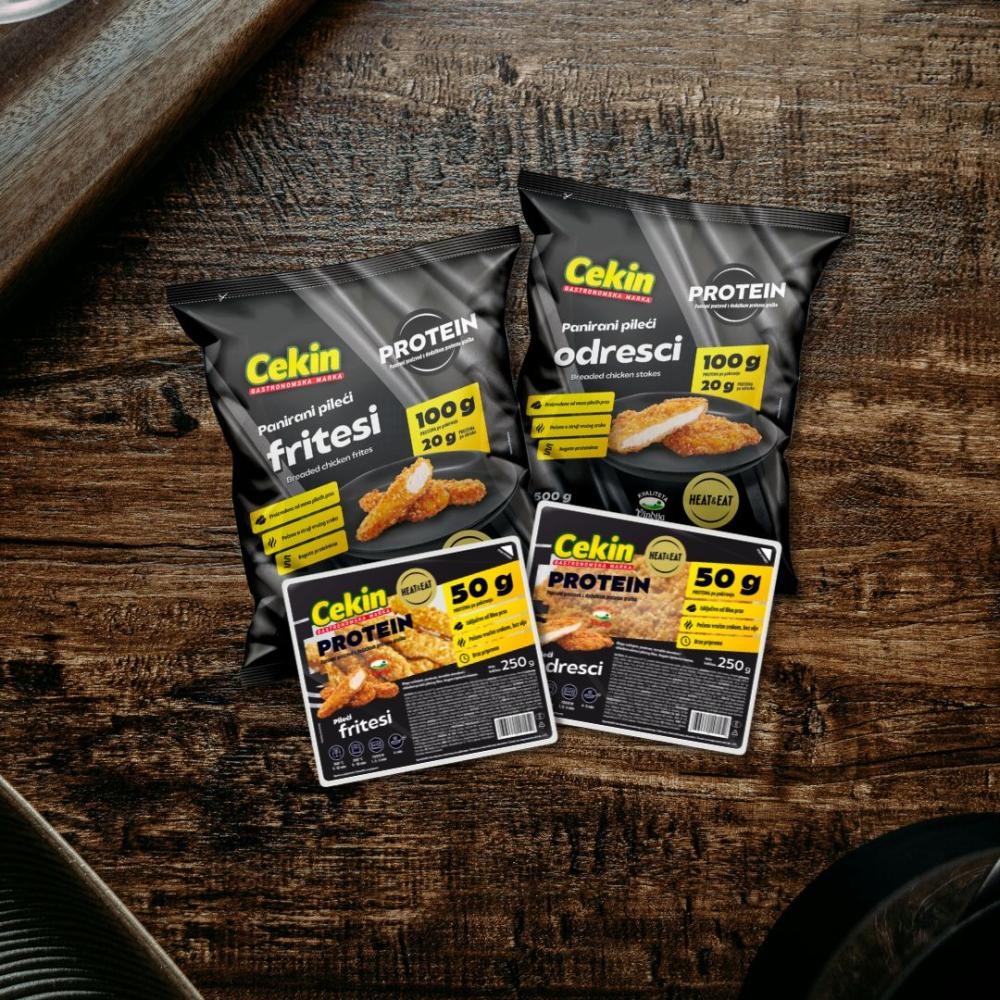Protein pileći panirani fritesi ili odresci Cekin 500 g - Akcija u trgovini KTC
