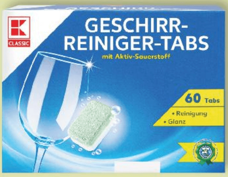 Tablete za pranje posuđa Standard 60/1 Classic - Akcija u trgovini Kaufland