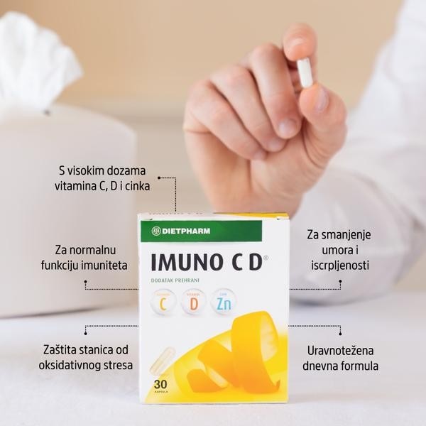 Dietpharm Imuno C D 30/1 Akcija u trgovini Bipa