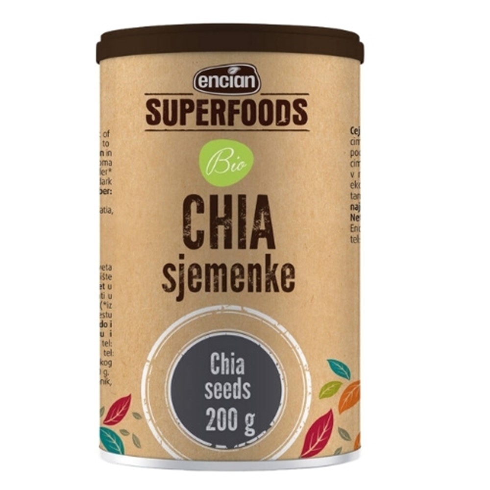 Chia sjemenke Superfood 200 g Encian - Akcija u trgovini Spar