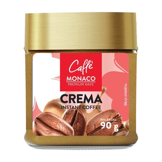CAFFE MONACO Instant kava Crema 90 g - Akcija u trgovini Plodine