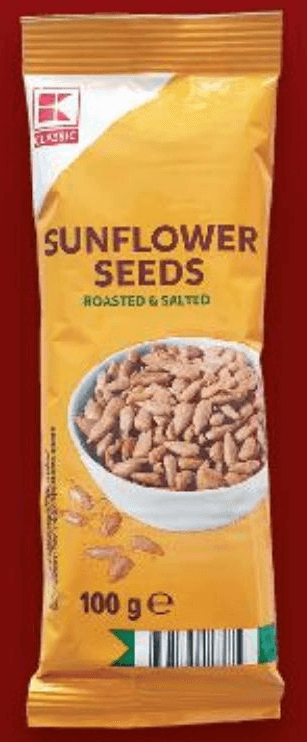 Suncokretove sjemenke 100g Classic - Akcija u trgovini Kaufland