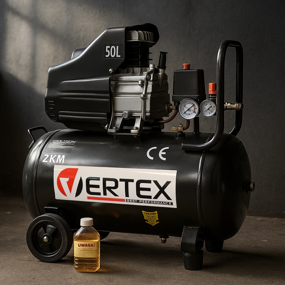 Uljni kompresor Vertex VHC50 - Akcija u trgovini Merkury