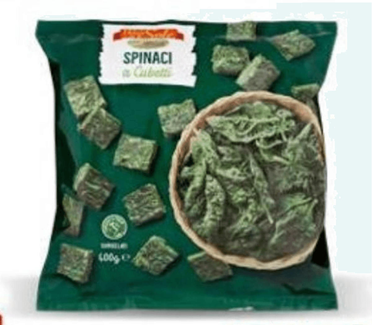 Delizie Sole Špinat kocke 600 g - Akcija u trgovini Eurospin