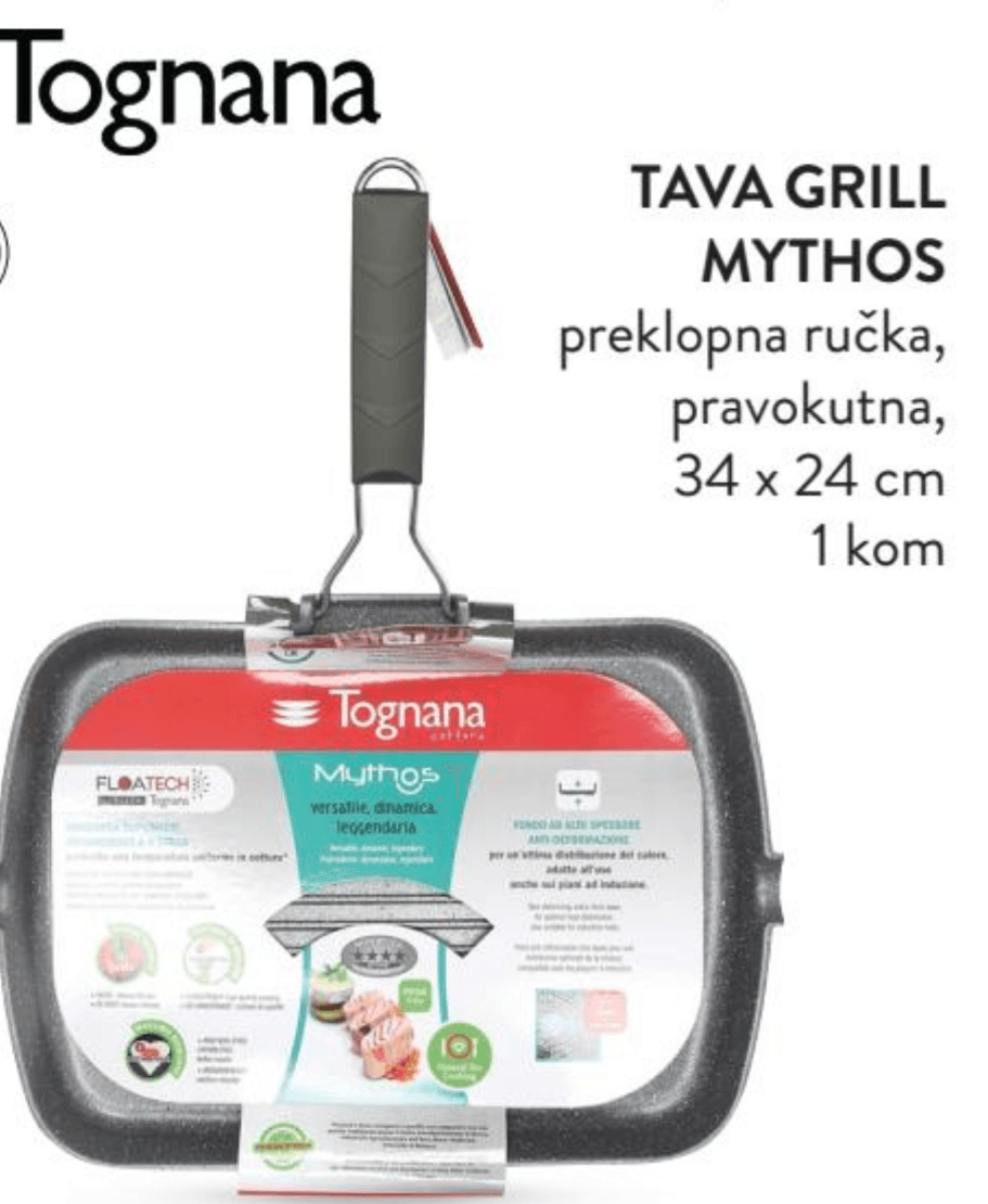 Tava grill Mythos 1 kom Tognana - Akcija u trgovini Interspar