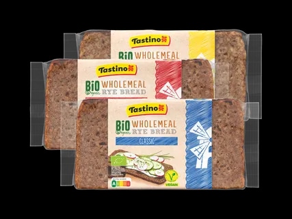 Tastino Bio raženi kruh 500 g - Akcija u trgovini Lidl