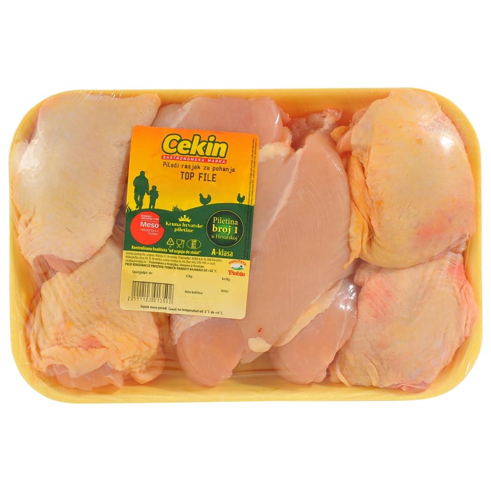 Cekin Pileći rasjek za pohanje cca 1100g, 1kg - Akcija u trgovini Konzum
