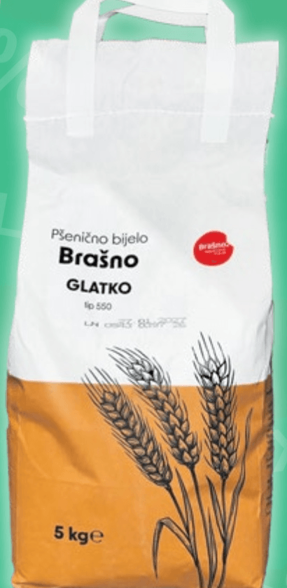 Pšenično brašno 5 kg - Akcija u trgovini KTC