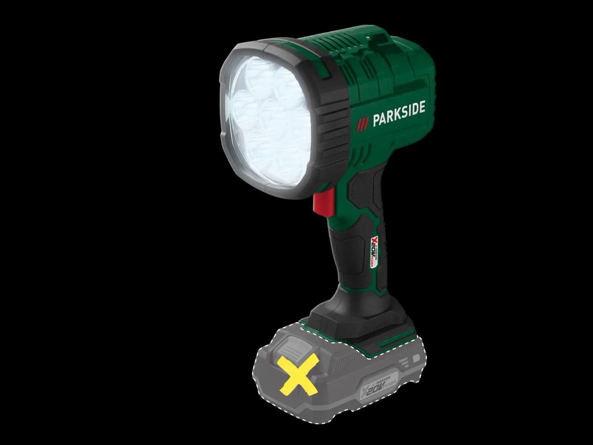 PARKSIDE Aku LED ručna svjetiljka Komad - Akcija u trgovini Lidl