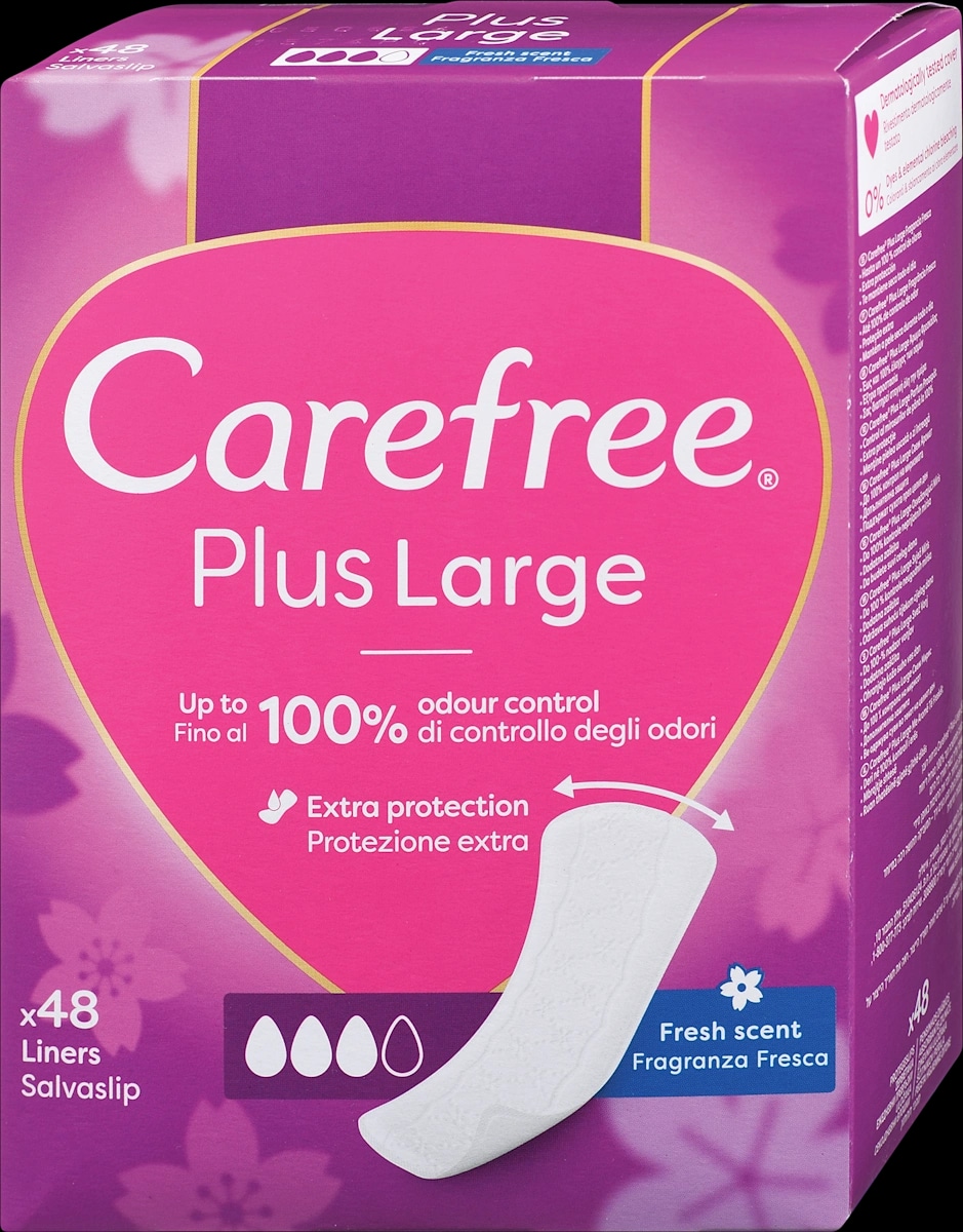 Carefree higijenski ulošci 20 kom - 48 kom Akcija u trgovini Trgovina Krk