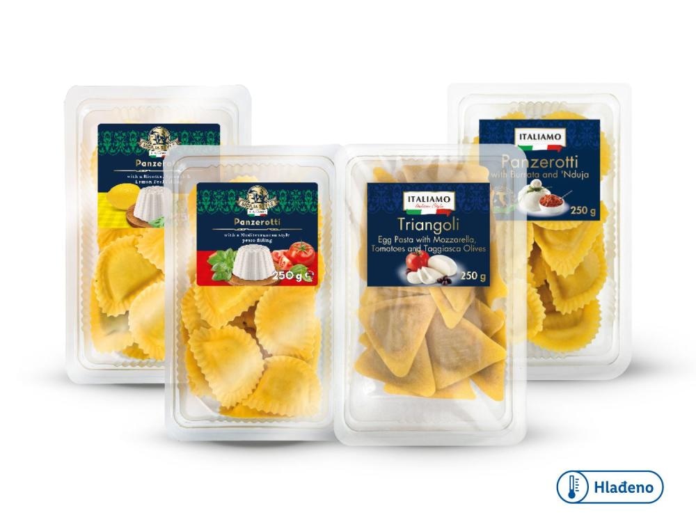 ITALIAMO Svježi punjeni Panzerotti 250 g - Akcija u trgovini Lidl