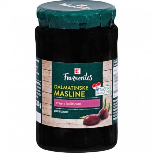 Dalmatinske masline 370 g (*ocijeđena masa 200 g) Favourites - Akcija u trgovini Kaufland