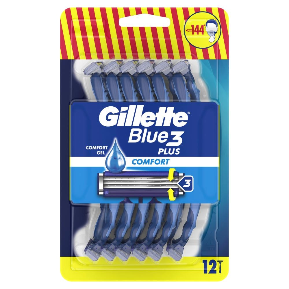 Jednokratne britvice Gillette Blue3 12 kom - Akcija u trgovini KTC