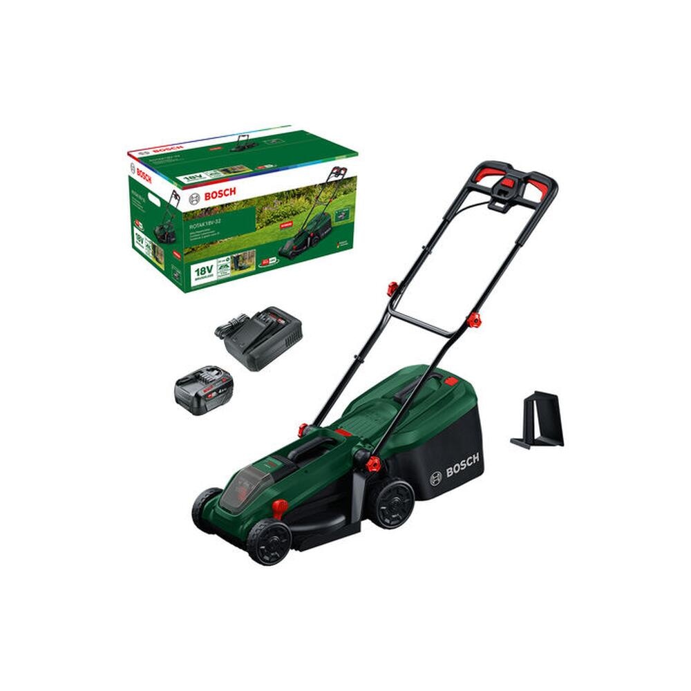 Akumulatorska kosilica BOSCH ROTAK 18V-32 SET - Akcija u trgovini Pevex