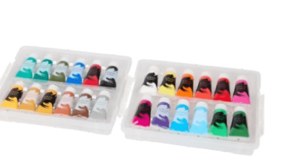 Akrilne boje 24 x 22 ml - Akcija u trgovini Action