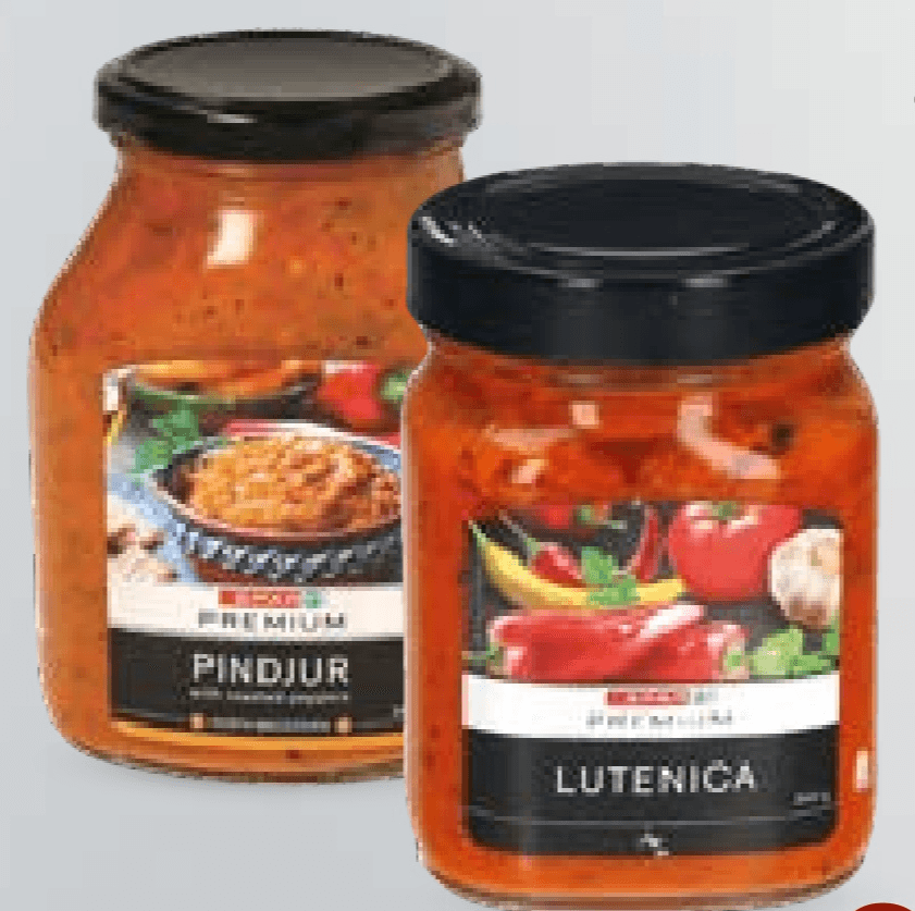 Pindur ili Lutenica SPAR PREMIUM 340 g - Akcija u trgovini Interspar