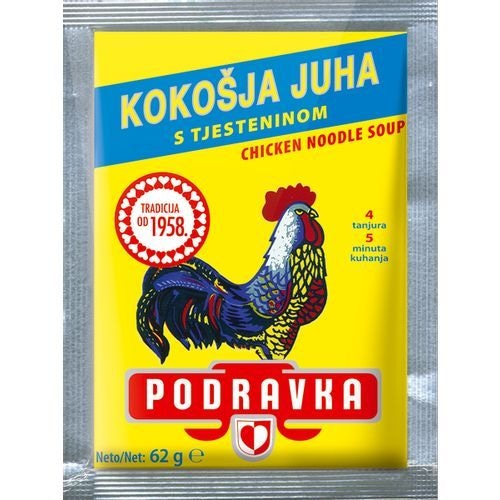 Podravka Kokošja juha 62g - Akcija u trgovini Vrutak
