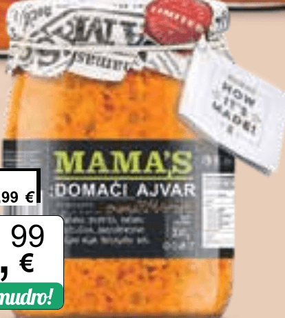 Mama's ajvari 550 g - Akcija u trgovini KTC
