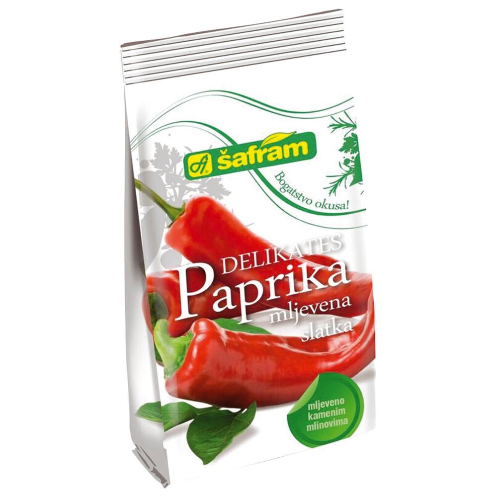 Šafram Paprika 100g - Akcija u trgovini Konzum